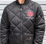 **LAST ONE** IAFF Local 1159 Diamond Quilted Jacket - Black