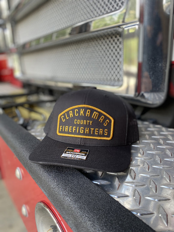 Black and Gold 1159 Hat
